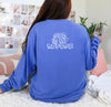 God is My Refuge Long Sleeve Comfort Colors T-Shirt