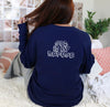God is My Refuge Long Sleeve Comfort Colors T-Shirt