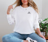 God is My Refuge, Front, Long Sleeve Comfort Colors T-Shirt
