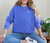 God is My Refuge, Front, Long Sleeve Comfort Colors T-Shirt