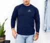 God is My Refuge, Front, Long Sleeve Comfort Colors T-Shirt