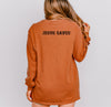 Jesus Saves Comfort Colors Long Sleeve T Shirt