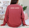 Jesus Saves Comfort Colors Long Sleeve T Shirt