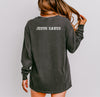 Jesus Saves Comfort Colors Long Sleeve T Shirt
