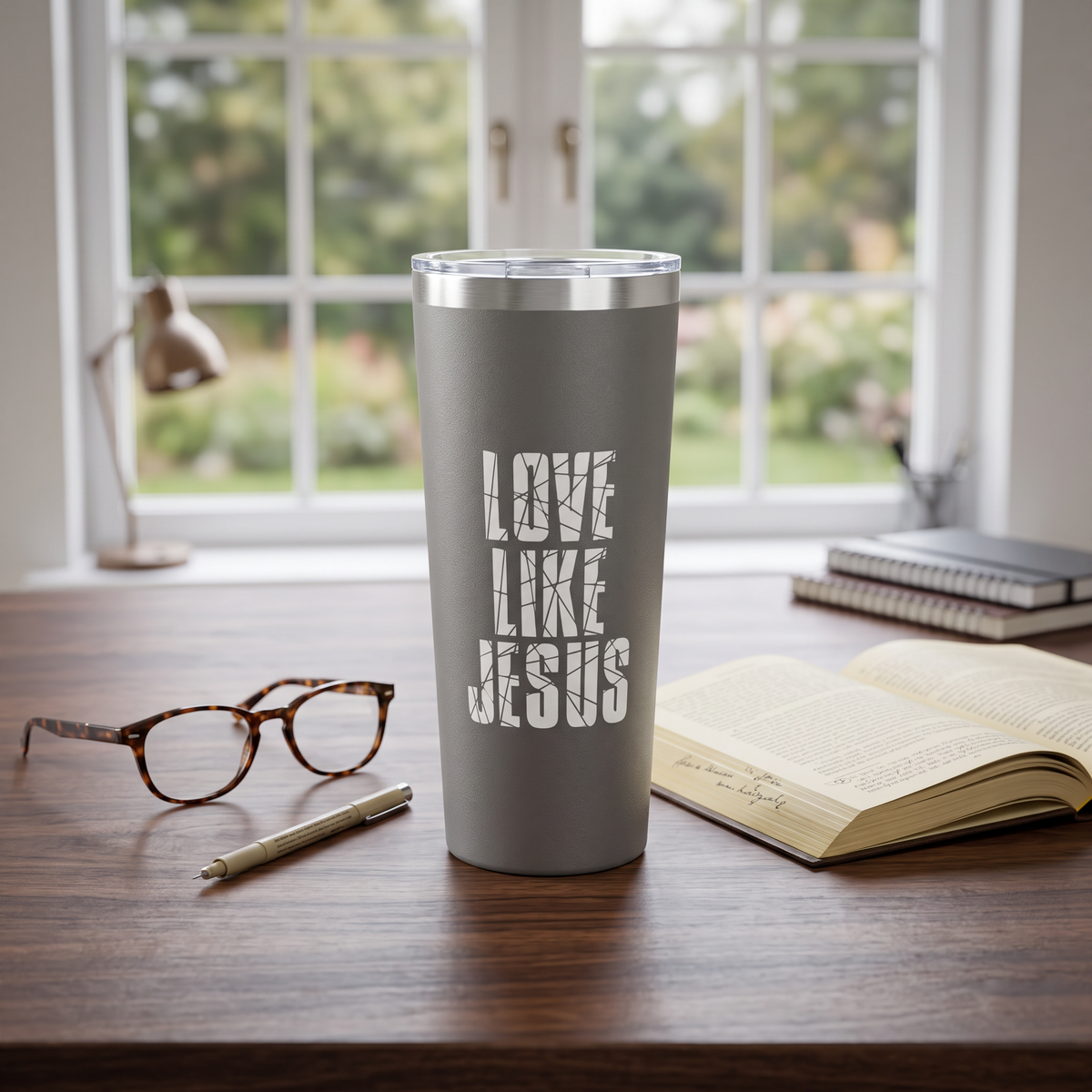 Love Like Jesus Copper Vacuum Insulated 22oz Tumbler