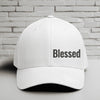 Blessed Embroidered Flexfit Hat - Black Embroidery