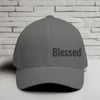 Blessed Embroidered Flexfit Hat - Black Embroidery