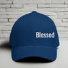 Blessed Embroidered Flexfit Hat - White Embroidery