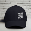 Renewed Through God Flexfit Hat - White Embroidery