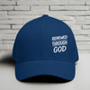 Renewed Through God Flexfit Hat - White Embroidery