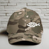 Jesus Fish Embroidered Flexfit Hat - White Embroidery