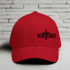 Redeemed Embroidered Flexfit Hat - Black Embroidery