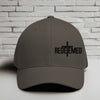 Redeemed Embroidered Flexfit Hat - Black Embroidery