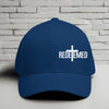 Redeemed Embroidered Flexfit Hat-White Embroidery