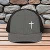 Cross Embroidered Snapback Trucker Hat
