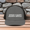 Jesus Saves Snapback Trucker Cap