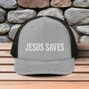 Jesus Saves Snapback Trucker Cap