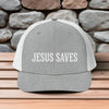 Jesus Saves Snapback Trucker Cap