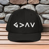 God Is Greater Than The Highs and Lows Symbol Snapback Trucker Hat