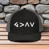 God Is Greater Than The Highs and Lows Symbol Snapback Trucker Hat