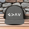 God Is Greater Than The Highs and Lows Symbol Snapback Trucker Hat