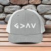 God Is Greater Than The Highs and Lows Symbol Snapback Trucker Hat