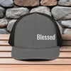Blessed Embroidered Snapback Trucker Hat