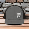 Renewed Through God Embroidered Snapback Trucker Hat