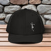Faith + Cross Embroidered Snapback Trucker Hat