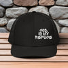 God Is My Refuge Embroidered Snapback Trucker Hat