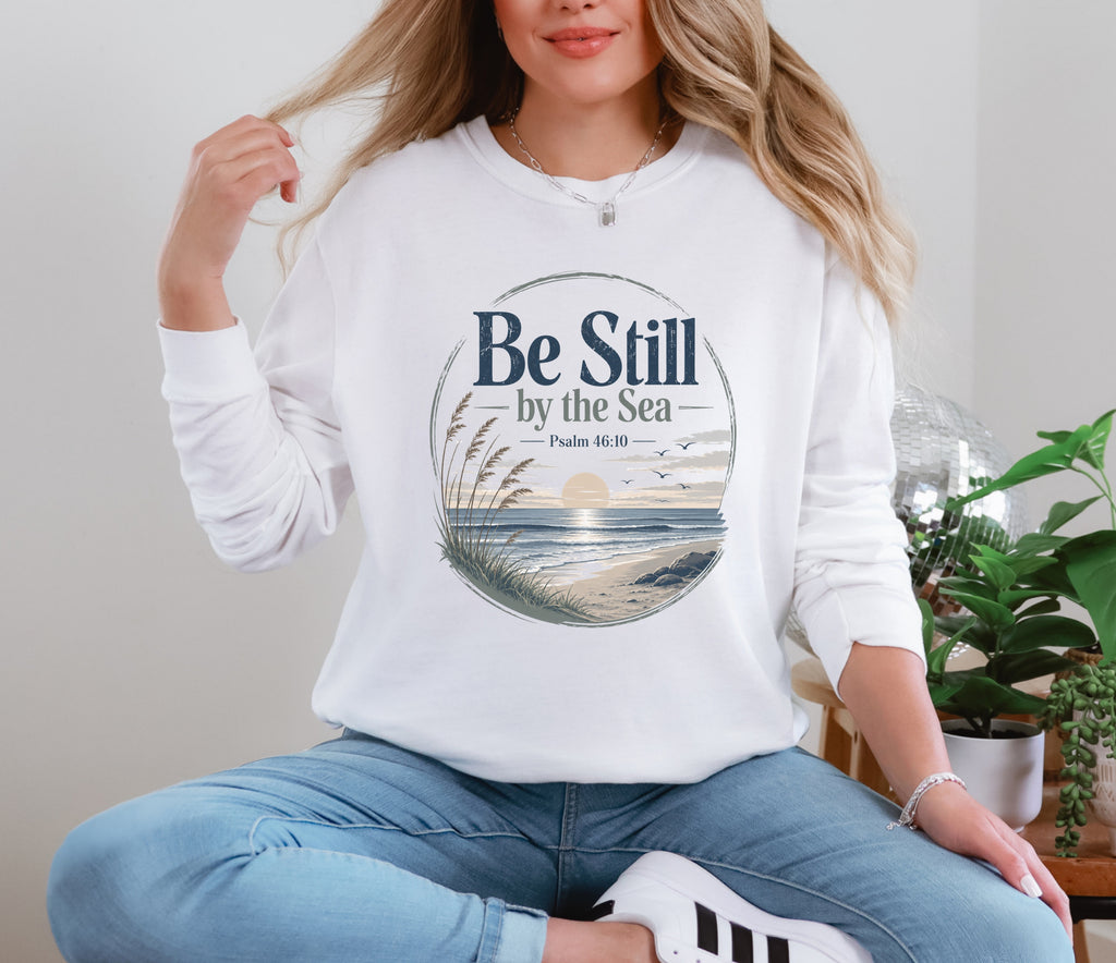 Be Still By The Sea Comfort Colors T Shirt