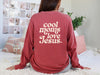 Cool Moms Love Jesus Comfort Colors Long Sleeve T Shirt