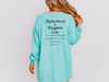 Motherhood Is Kingdom Work Comfort Colors Long Sleeve T Shirt, Christian Mom Shirt, Faith Based Mama Tee, Mother's Day Gift
