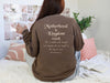 Motherhood Is Kingdom Work Comfort Colors Long Sleeve T Shirt, Christian Mom Shirt, Faith Based Mama Tee, Mother's Day Gift