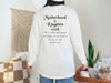 Motherhood Is Kingdom Work Comfort Colors Long Sleeve T Shirt, Christian Mom Shirt, Faith Based Mama Tee, Mother's Day Gift