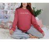 Woman Of Faith Comfort Colors Long Sleeve T Shirt