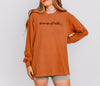 Woman Of Faith Comfort Colors Long Sleeve T Shirt