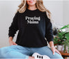 Praying Mama Comfort Colors Long Sleeve T Shirt