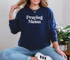 Praying Mama Comfort Colors Long Sleeve T Shirt