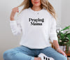 Praying Mama Comfort Colors Long Sleeve T Shirt