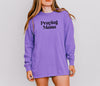 Praying Mama Comfort Colors Long Sleeve T Shirt