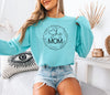 She Is Mom Comfort Colors Long Sleeve T Shirt