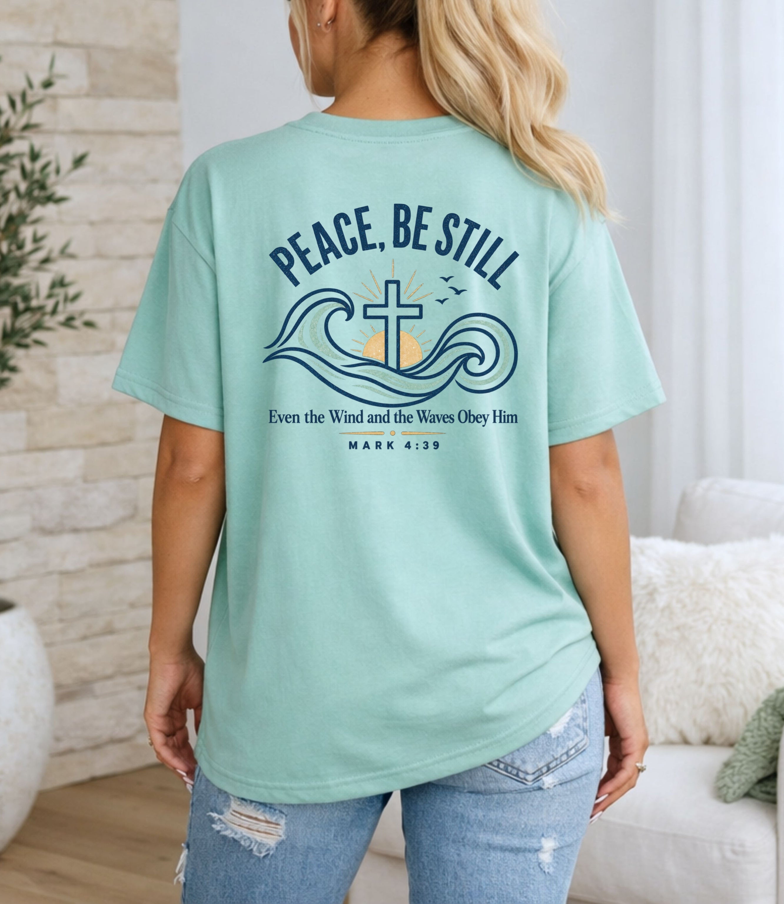 Peace Be Still T Shirt