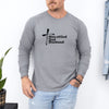 Man of God Dad Husband Comfort Colors Long Sleeve T-Shirt