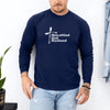 Man of God Dad Husband Comfort Colors Long Sleeve T-Shirt