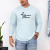 Man of God Dad Husband Comfort Colors Long Sleeve T-Shirt