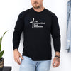 Man of God Dad Husband Comfort Colors Long Sleeve T-Shirt