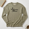 Man of God Dad Husband Comfort Colors Long Sleeve T-Shirt