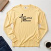 Man of God Dad Husband Comfort Colors Long Sleeve T-Shirt