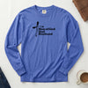 Man of God Dad Husband Comfort Colors Long Sleeve T-Shirt